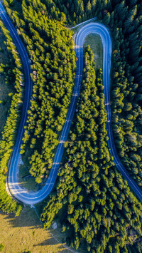 盘山公路为什么是弯的