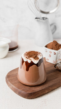 A rich and fragrant cocoa drink 0