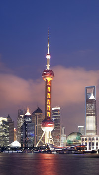 Oriental Pearl TV Tower radio and television tower 97