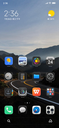 Big Sur Dark 3D