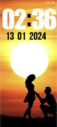 love silhouette