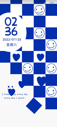 棋盘格微笑smile