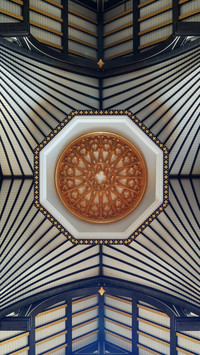 Symmetry of ancient buildings