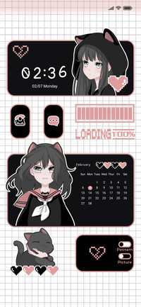 Stubborn Cat Girl