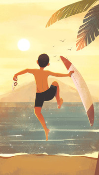 海滨度假