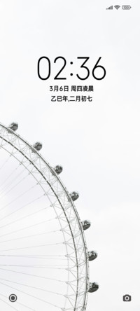 简约 摩天轮
