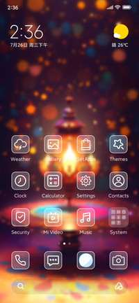Candle light