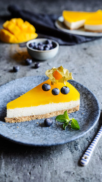 Homemade mango yogurt cake 92