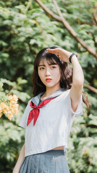 日本女孩校服的故事