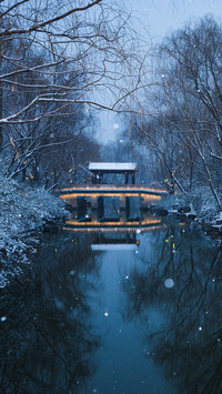 山东的雪景有多美