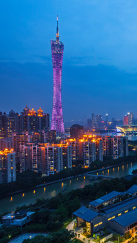 广州小蛮腰夜景