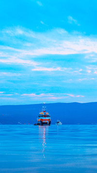 Seascape - The Bay of Kotor at twilight, Montenegro