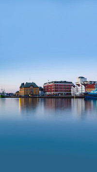 Panorama of the center of Stavanger