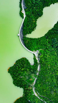 Aerial photography of Hong Kong and Shenzhen 5