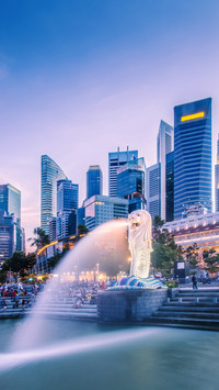 Singapore is popular with tourists 73