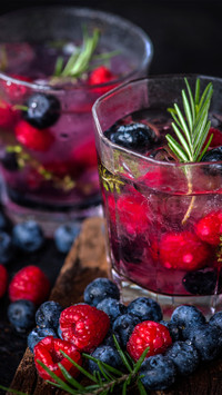 Iced berry water 62
