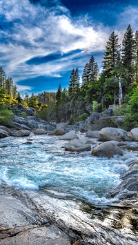 The rivers of the sierra nevada