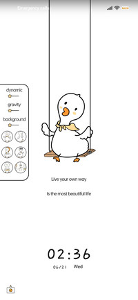 Swing duck