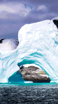 Polar glaciers