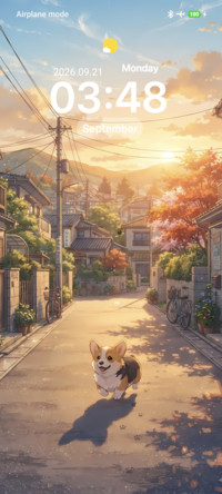 Sunset Pup