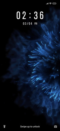 Abstract Dark Blue