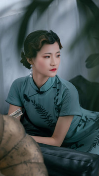 一袭旗袍惊艳了时光