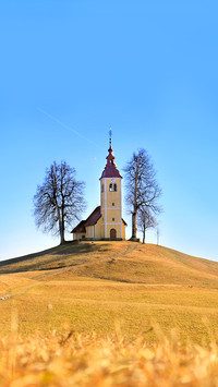 The church of Saint Thomas in Slovenia