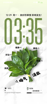 自定义换色 柚子叶