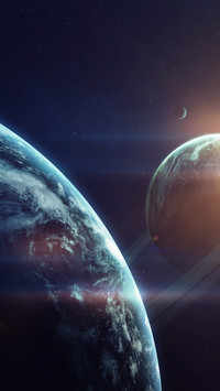 浩瀚的宇宙壁纸-锐景创意