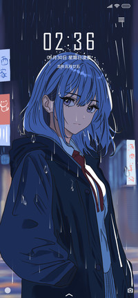 下雨特效，夜城