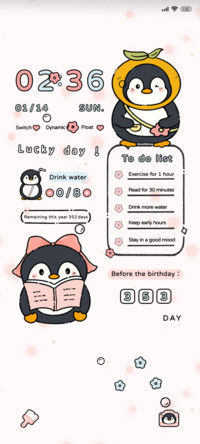 Cute penguin