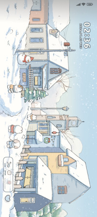Winter town