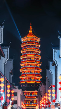 这个古镇年味“超标”