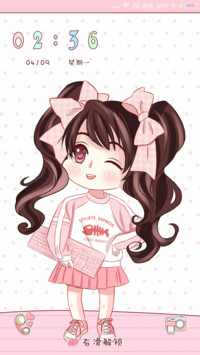 马尾俏萌妹
