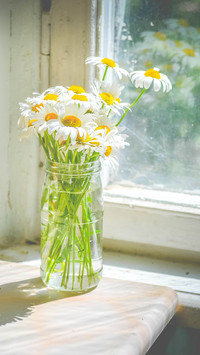 Spring flower arrangement