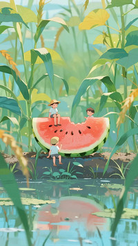 大暑至夏正浓-锐景创意
