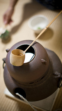 Japanese iron pot 2