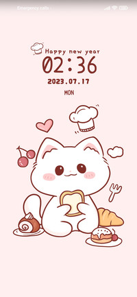 Breakfast cat