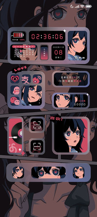 复古少女漫画