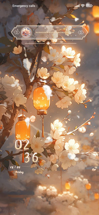 Flower lanterns