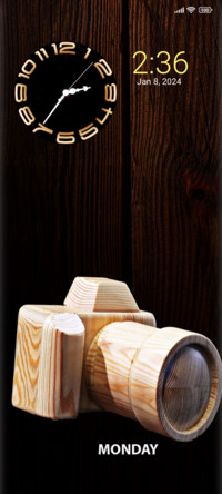 wooden camera