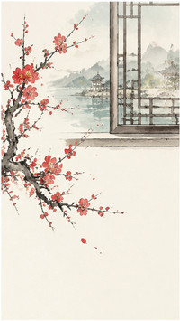 Ancient-style Four Seasons Ink Painting