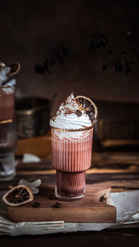 Happiness is a cup of hot chocolate