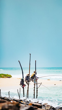 Sri Lankan fisherman 97