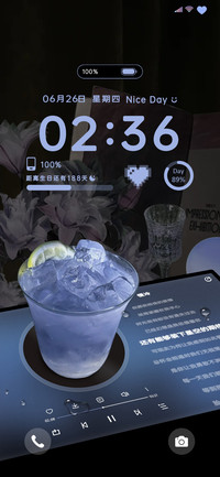调酒日记氛围感