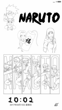 素描之火影忍者