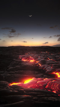 火山喷发-拍信图库