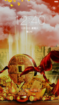 招财进宝(天降元宝动态锁屏)