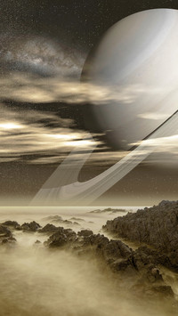 Image of saturns ring in weber