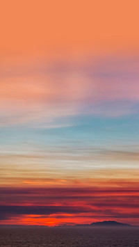 唯美夕阳晚霞风景天空壁纸